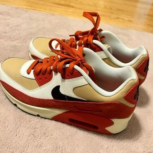 Nike Air Max 90 Leather - Sesame Red Clay